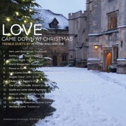 Limited Edition Gold Signed - Love Came Down at Christmas CD - Image 2