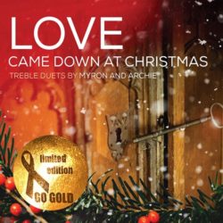 Limited Edition Gold Signed - Love Came Down at Christmas CD